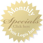 Button to view Napa Valley, California Bed and Breakfast Room Specials for Petit Logis Inn